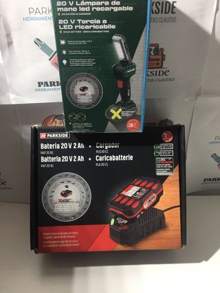 Linterna LED Recargable Parkside 20V