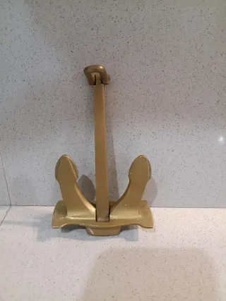 Ancora fermacarte in ottone