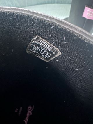 Botas de agua Minnie Mouse negras TALLA 25