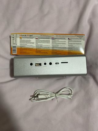 Altavoz MusicMan MA Display Soundstation Plata