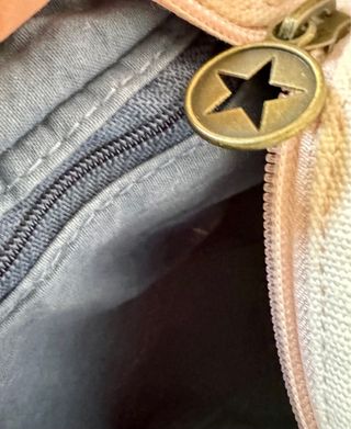 Borsa Converse All Star cotone rosa e blu