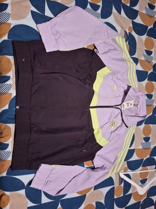 Chaqueta Bayern Múnich Retro Adidas Morado/Amarill