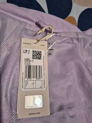 Chaqueta Bayern Múnich Retro Adidas Morado/Amarill