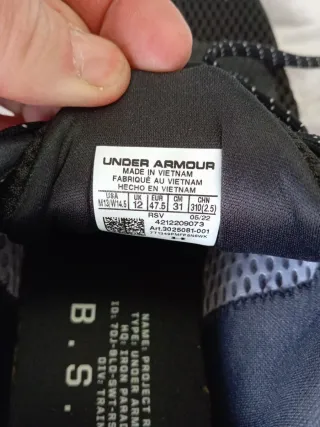 Scarpe Under Armour Project Rock BSR