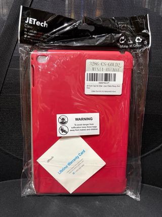 Funda rígida JETech iPad Mini 4/5 Roja