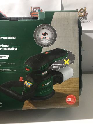 Lijadora excéntrica Parkside 20V X20 Team