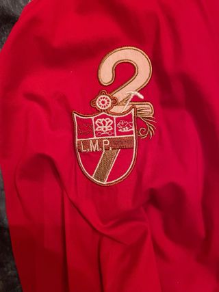 Camisa La Martina Roja Bordada