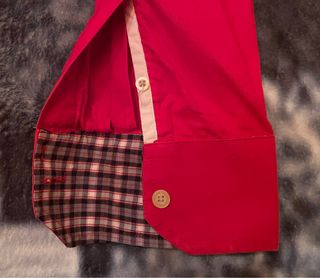 Camisa La Martina Roja Bordada