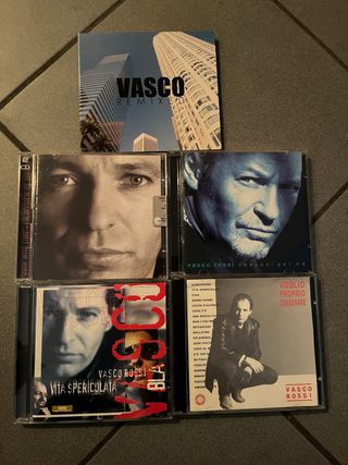 Vasco Rossi - Colección 5 CD Raros