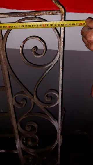 Rejas de forja estilo modernista