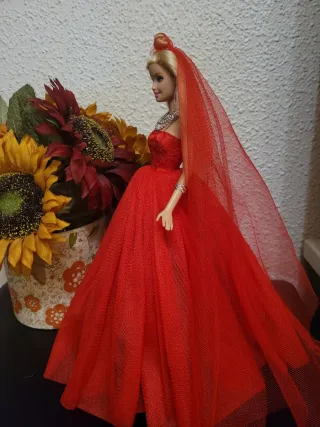Barbie Sposa in Abito Rosso