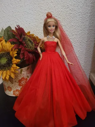 Barbie Sposa in Abito Rosso