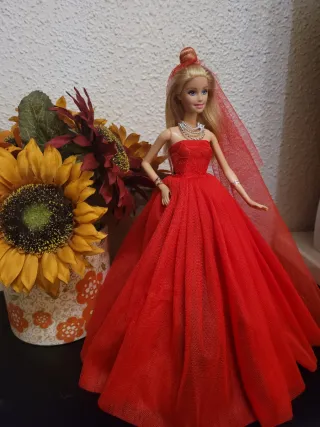 Barbie Sposa in Abito Rosso