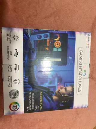 Auriculares Gaming GAMEPRO LED