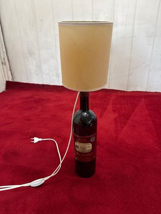 Botella de lampara