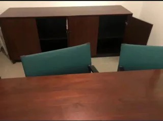 Mesa oficina y 3 sillas