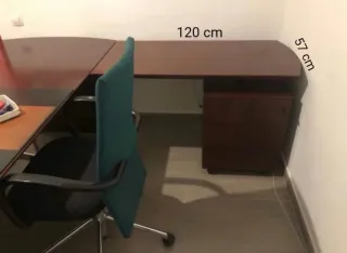 Mesa oficina y 3 sillas