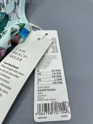 bikini para ellas talla 42/95 b