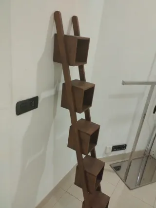 Estantería Escalera Madera Decorativa