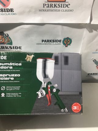 Pistola Neumática Pulverizadora Parkside