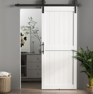 Puerta Corredera Granero con Herrajes