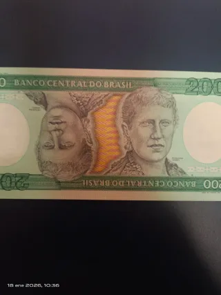 Billete 200 Cruceros Brasil