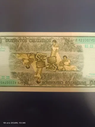 Billete 200 Cruceros Brasil