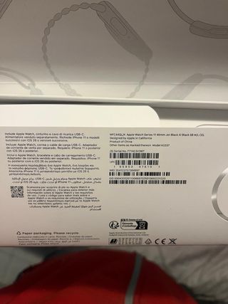 Apple Watch Series 11 46mm Negro Espacial