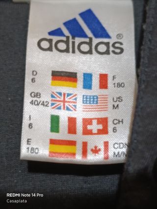 Chaqueta Adidas Vintage Y2K Negra R39