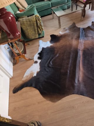Alfombra piel de Vaca