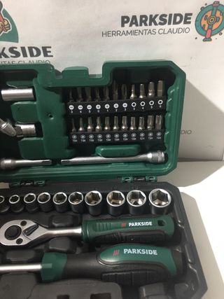 Set de llaves de vaso y puntas Parkside