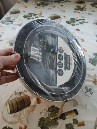 3 Bols de Acero Inoxidable Nuevos