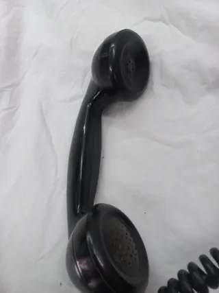 Teléfono antiguo baquelita compañía telefonica
