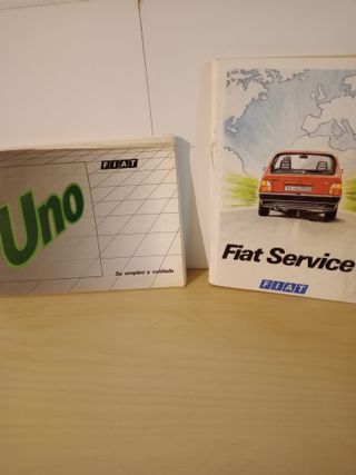 Manual Fiat Uno - Uso y Cuidado 1991