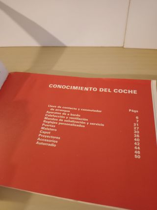 Manual Fiat Uno - Uso y Cuidado 1991