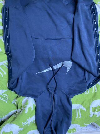 Felpa Nike Blu con logo