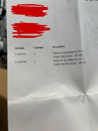 Faros Delanteros Nissan Qashqai J10
