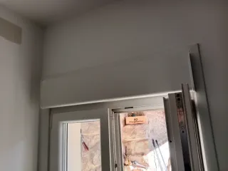 Puerta balconera PVC blanco