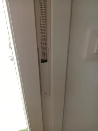 Puerta balconera PVC blanco