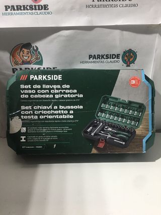 Set Llaves Vaso Carraca 360 Parkside