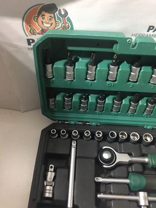 Set Llaves Vaso Carraca 360 Parkside