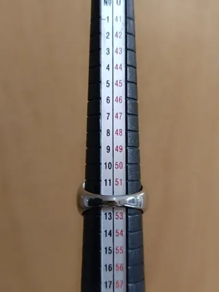 Anillo de acero Domno talla 12