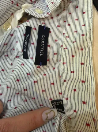 Camisa Cortefiel XL Estampado Puntos