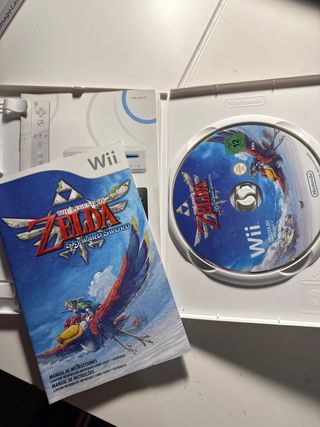 Wii Motion Plus Zelda Dorado + Legend of Zelda