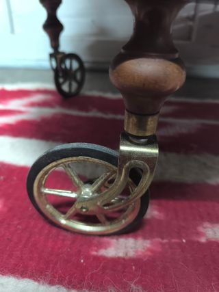 Camarera Vintage Madera y Metal