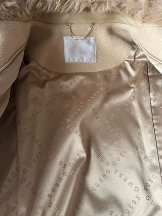 Abrigo Guess Beige Talla M