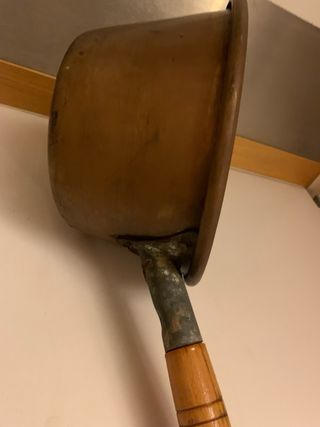 Pentola in rame per polenta e zuppe