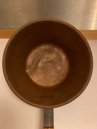 Pentola in rame per polenta e zuppe