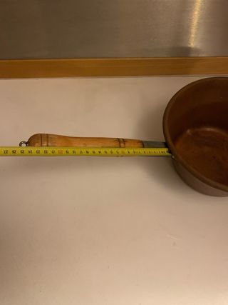 Pentola in rame per polenta e zuppe