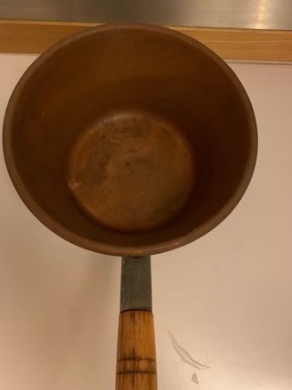 Pentola in rame per polenta e zuppe